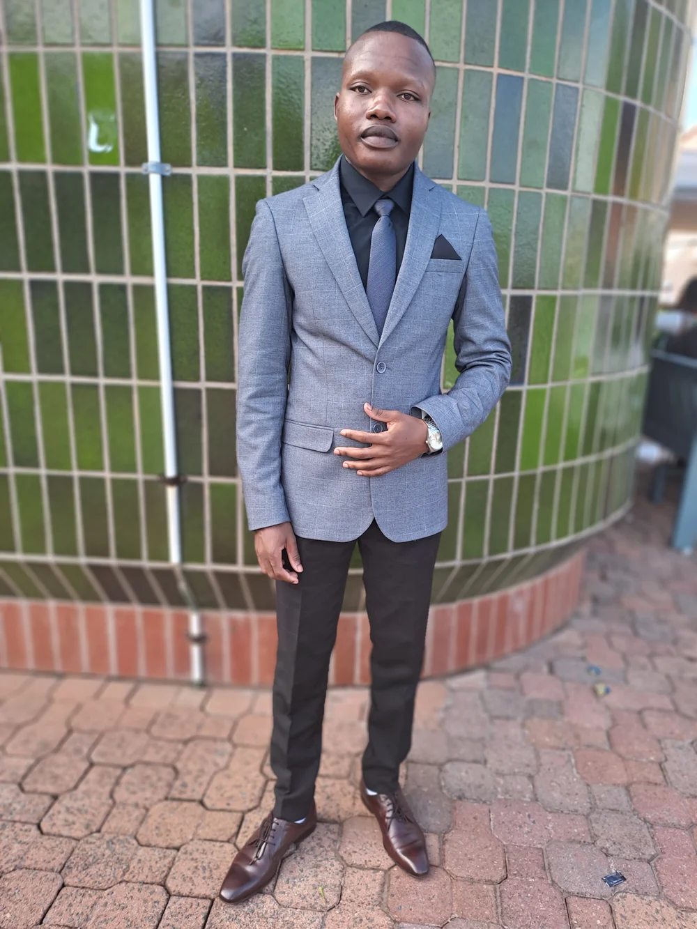 Khumbulani Gumede, co-founder of Malangeni Tech Guild